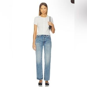pistola Light Blue Straight Leg Women's Jeans